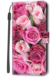 etui-na-samsung-s9-plus-z-klapka-i-podporka-roze
