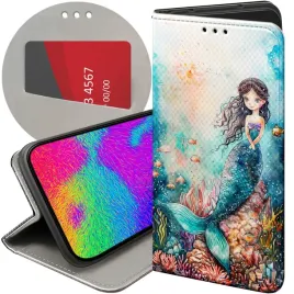 etui-z-klapka-do-huawei-honor-magic7-pro-wzory-syrenki-nimfy-morskie-panny