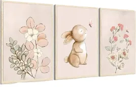 obraz-na-plotnie-krolik-40x60-cm-dekoracja-pokoj-dzieciecy-3szt