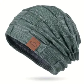 czapka-zimowa-beanie-z-ciepla-podszewka-zielona