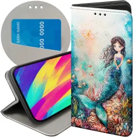 etui-z-klapka-do-motorola-moto-g42-wzory-syrenki-nimfy-morskie-panny-case