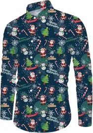 koszula-meska-granatowa-slim-fit-swiatecznaxl-mikolaj