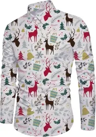 koszula-swiateczna-biala-funky-slim-fit-dlugi-rekaw-l
