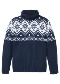 john-baner-sweter-z-golfem-w-norweski-wzor-68-70