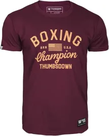meski-t-shirt-boxing-sportowy-nadruk-bordowy-m-thumbsdown