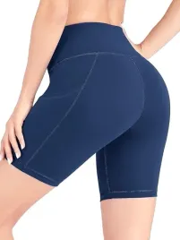 spodenki-damskie-fitness-push-up-granatowe-r-m