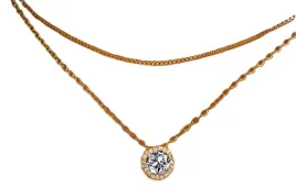 elegancki-pozlacany-naszyjnik-z-kamieniem-bialy