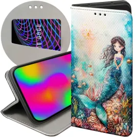 etui-z-klapka-do-motorola-edge-50-pro-wzory-syrenki-nimfy-morskie-panny