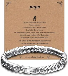 bransoletka-prezent-dla-taty-srebrna-8mm-stal-nierdzewna
