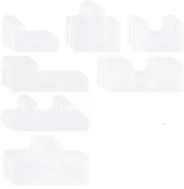 uchwyt-na-identyfikator-7-stylow-akrylowe-biale-21-sztuk-bh-panda-hall