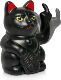 angry-cat-15-cm-czarny-matowy-figurka-dekoracyjna-machajaca