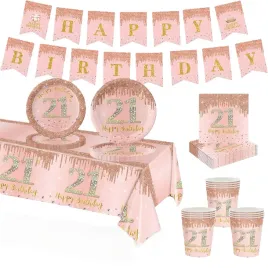 zestaw-dekoracji-urodzinowych-21-urodziny-rose-gold-70-el-16-osob