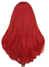 peruka-czerwona-z-grzywka-45-cm-naturalny-efekt-m6295-355-feshfen