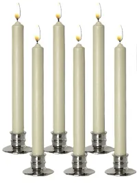 swiece-bezowe-led-26-cm-z-prawdziwego-wosku-ze-swiecznikami-6-sztuk