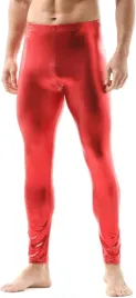 legginsy-meskie-metaliczne-klubowe-czerwone-4xl