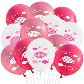 balony-z-motywem-ryby-12-szt-rozowe-biale-na-chrzest-dekoracja-baby-shower