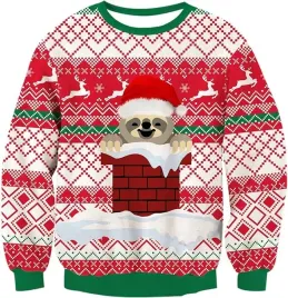 sweter-swiateczny-dzieciecy-9-10-lat-czerwony