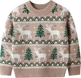 sweter-swiateczny-dzieciecy-3-4-lata-bezowy