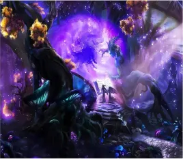 gobelin-materialowa-dekoracja-uv-czaszkigrzyby-fluorescencyjny-230x180-cm