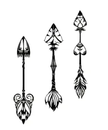 dekoracja-scienna-strzalki-metalowe-czarne-43-cm-3-szt-duooln