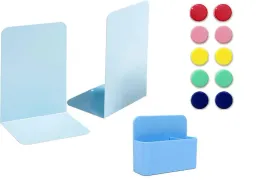 podporki-na-ksiazki-niebieskie-2-szt-organizer-magnetyczny-magnesy