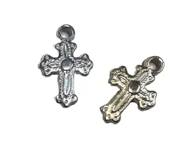 zawieszki-krzyze-charms-diy-300-sztuk-zlote-i-srebrne-2cm