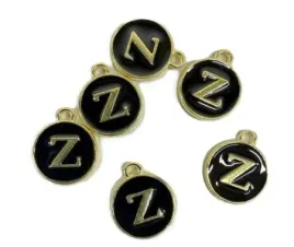 zawieszki-z-litera-z-okragle-metalowe-do-bizuterii-diy-czarne-100szt