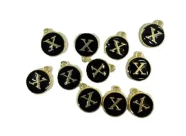 zawieszki-z-litera-x-okragle-metalowe-do-bizuterii-diy-czarne-50szt