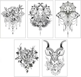 tatuaze-tymczasowe-5-arkuszy-beyondtattoos-motyl-kwiatu-lotosu