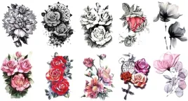 tatuaze-tymczasowe-10-arkuszy-kwiatowe-naklejki-wodoodporne-body-art