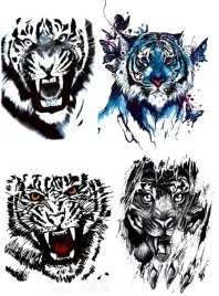 tatuaze-tymczasowe-4-arkuszy-z-motywem-tygrysa