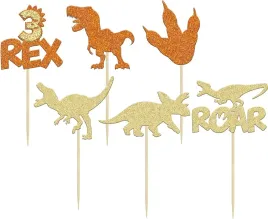 24-dekoracje-do-babeczek-dinozaur-t-rex-brokatowe-urodziny-topper