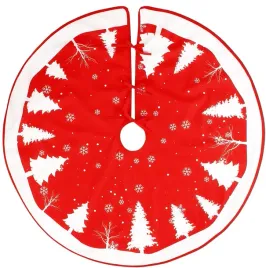 spodnica-choinkowa-90-cm-z-platkami-sniegu-mata-pod-drzewko
