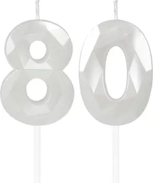 swieczka-na-tort-80-urodziny-biala-perlowa-3d-dekoracja