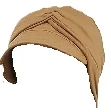 czapka-bambusowa-2-w-1-turban-ochrona-uv-karmelowy-uniwersalny