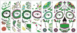 tatuaze-na-twarz-swiecace-6-szt-dzien-zmarlych