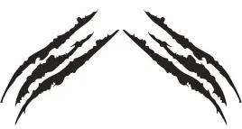 naklejki-na-samochod-wodoodporne-czarne-4szt-z-motywem-pazurow