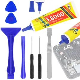 klej-montazowy-uniwersalny-e8000-55ml-zestaw-do-naprawy-telefonu-7-elem