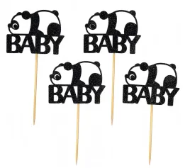 ozdoby-topper-na-babeczki-baby-shower-czarny-brokat-24-szt