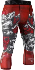 legginsy-3-4-kompresyjne-meskie-na-silownie-fitness-czerwone-xxl