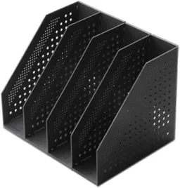 organizer-na-biurko-regal-skladany-polka-na-ksiazki-czarny