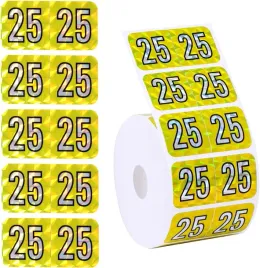 500-naklejek-38-x-18-cm-holograficzne-naklejki-z-numerem-25-zolte