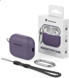 etui-do-airpods-pro-2-silikonowe-fioletowe-ahastyle-z-karabinczykiem