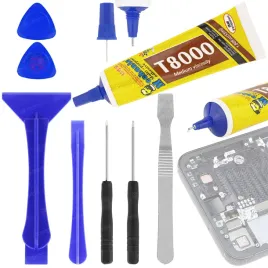 klej-montazowy-uniwersalny-t8000-55ml-zestaw-do-naprawy-telefonu-7-elem