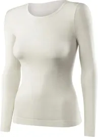 damska-koszulka-termoaktywna-dlugi-rekaw-merino-wool-brubeck-ls1161w-or-l