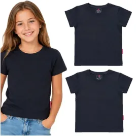 2-sztuki-koszulka-dziewczeca-158-bawelna-t-shirt-na-wf-krotki-rekaw-czarna