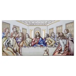 ostatnia-wieczerza-obraz-srebrny-kolorowy-z-ozdobnym-rantem-65x32-cm