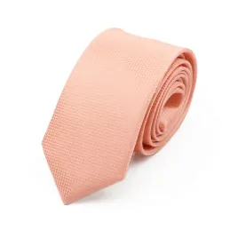 krawat-meski-pomaranczowy-roz-waski-stylowy-elegancki-klasyczny-modny-waski