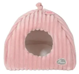 grube-legowisko-dla-psa-lub-kota-41x41x40cm-zolux-naomi-rozowe-igloo