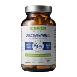 biowen-jablczan-magnezu-835-mg-z-witamina-b6-100-kapsulek